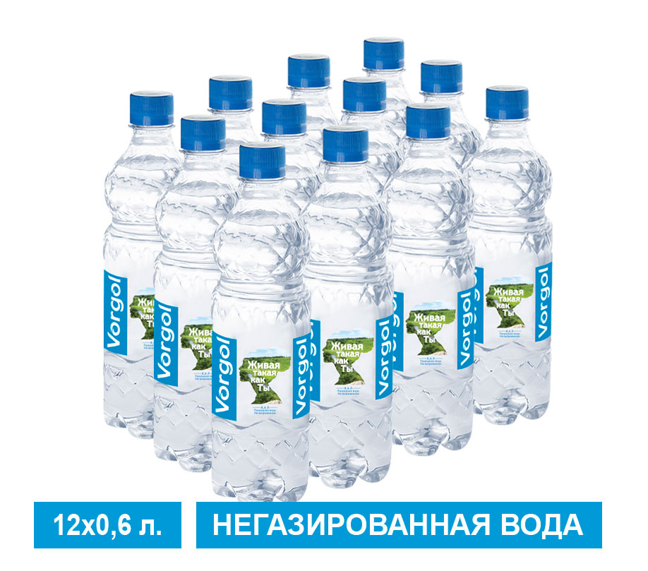 Вода Vorgol 0,6 л